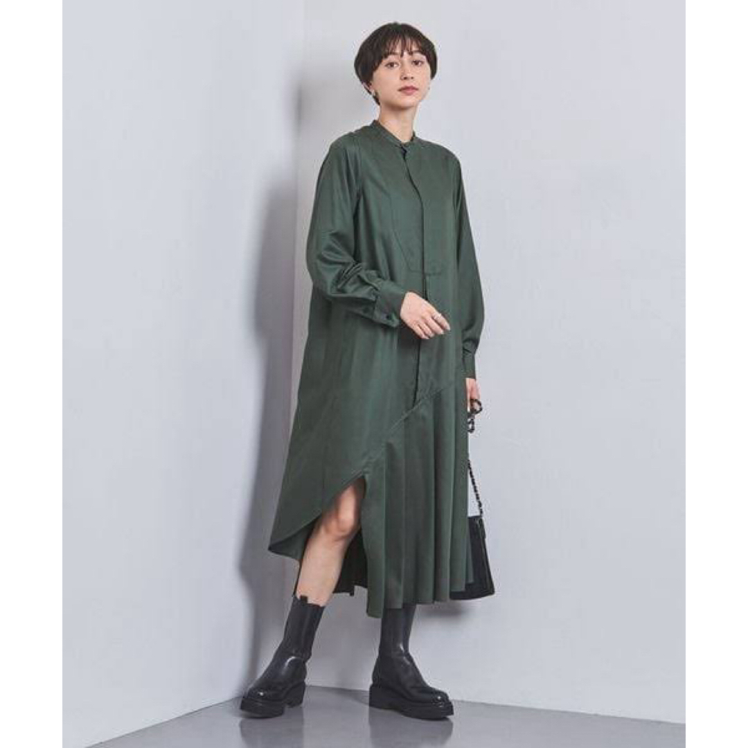 HYKE - HYKE FD Bosom Shirt Dress の通販 by yama5737's shop HYKE - HYKE FD Bosom Shirt Dress の通販 by yama5737's shop
