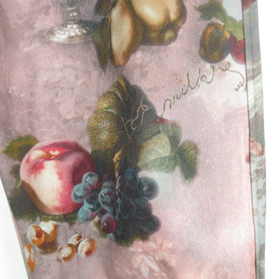MILKBOY(ミルクボーイ)の MILKBOY 総柄 天使 フルーツ スウェットパンツ ピンク パープル系  メンズのパンツ(スラックス)の商品写真
