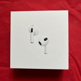 アップル Lightning充電ケース付き AirPods 第3世代　箱のみ(ヘッドフォン/イヤフォン)