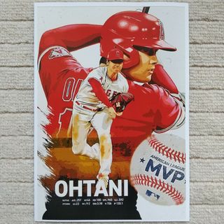 メジャーリーグベースボール(MLB)の大谷翔平  アートポスター  A4(スポーツ選手)