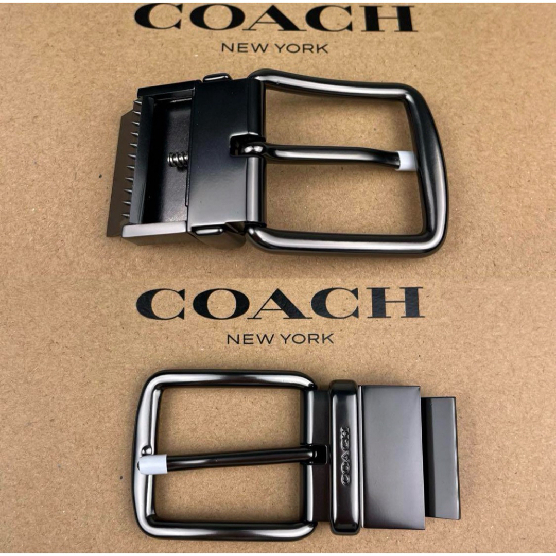 COACH(コーチ)の未使用級✨極美品　コーチ　2way リバーシブル　シグネチャー　ベルト メンズのファッション小物(ベルト)の商品写真