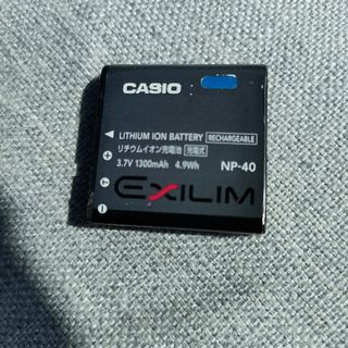 カシオ(CASIO)のCASIO NP-40 バッテリー（商品確認中）(バッテリー/充電器)