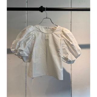 ゴスペル(GHOSPELL)のghospell paff sleeve top(シャツ/ブラウス(半袖/袖なし))