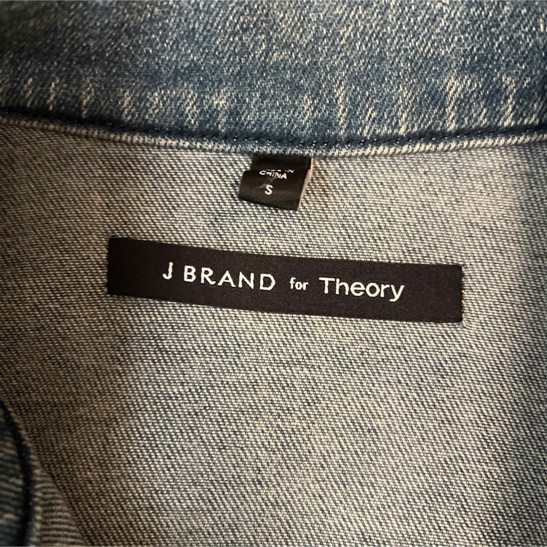 J BRAND(ジェイブランド)のジェイブランド　for theory　デニムジャケット レディースのジャケット/アウター(Gジャン/デニムジャケット)の商品写真