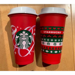 スターバックス(Starbucks)の新品未使用　スターバックス ホリデーRedカップ(グラス/カップ)