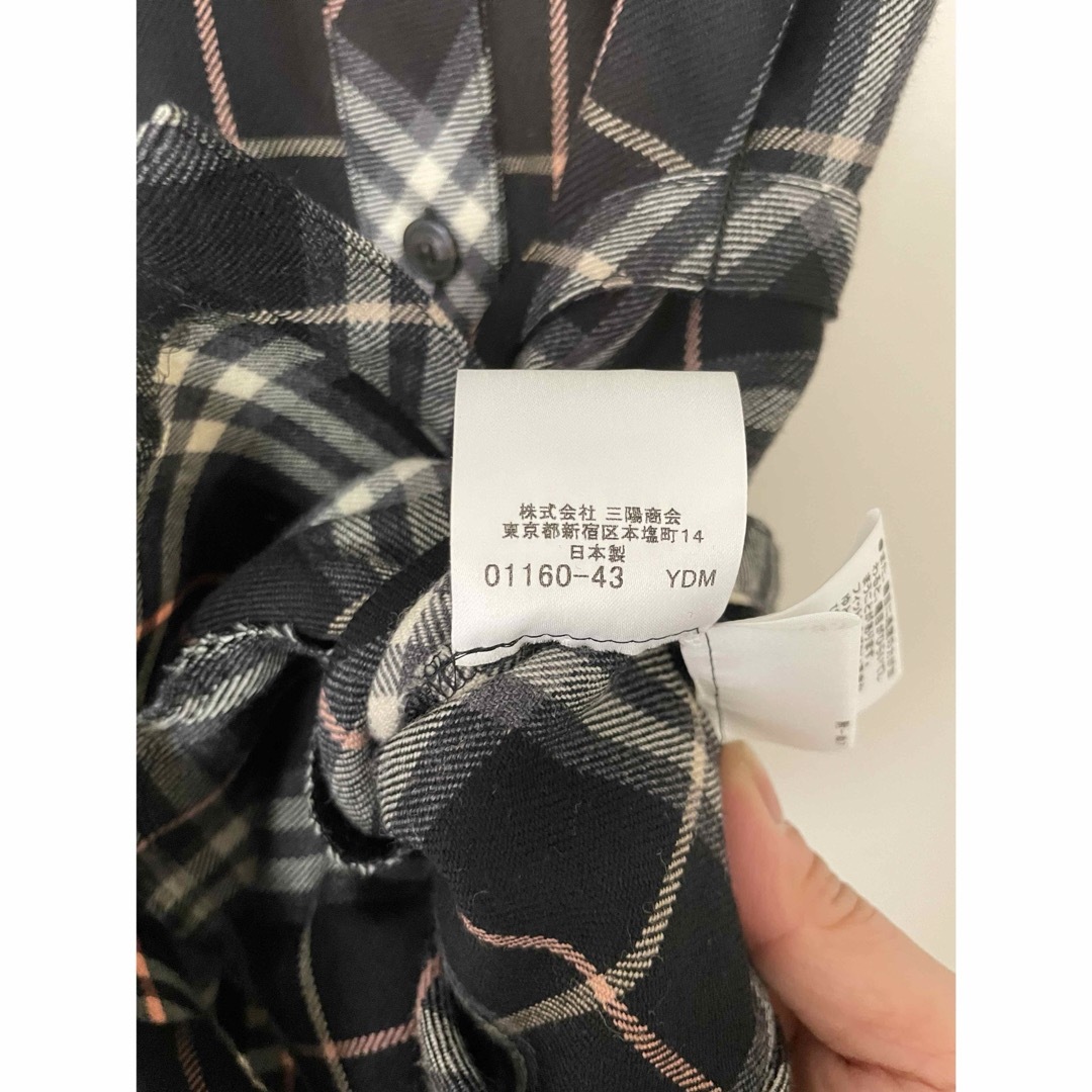 BURBERRY BLUE LABEL(バーバリーブルーレーベル)のバーバリーブルーレーベル♡ワンピース♡訳あり♡ハンドメイドにいかが？ ハンドメイドの素材/材料(各種パーツ)の商品写真