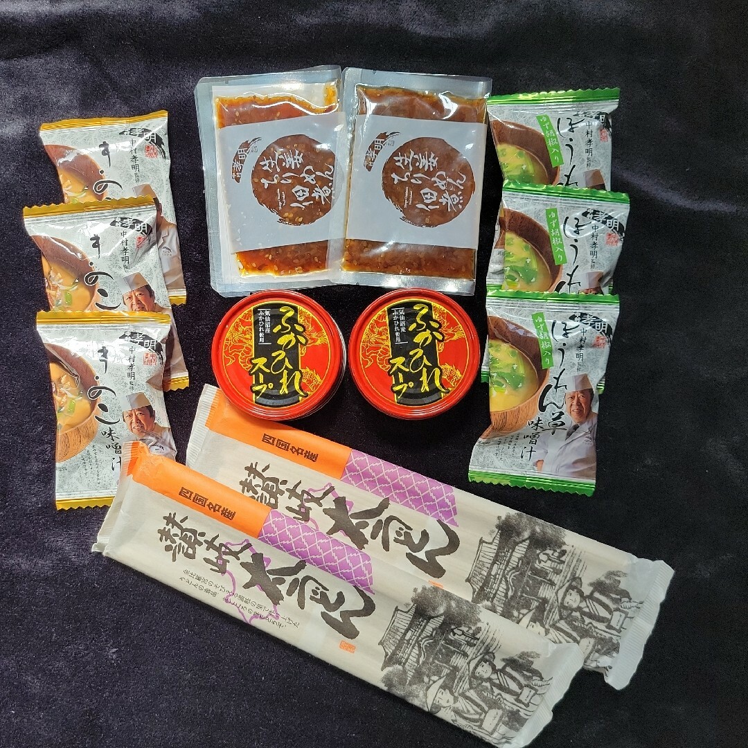 1★中村孝明監修味噌汁&讃岐うどんセット★ 食品/飲料/酒の加工食品(その他)の商品写真