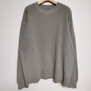 Ron Herman Organic Colored Cotton Fox Pullover ワッフル 定価28600円 カットソー グレー メンズ ロンハーマン【中古】4-0404M∞