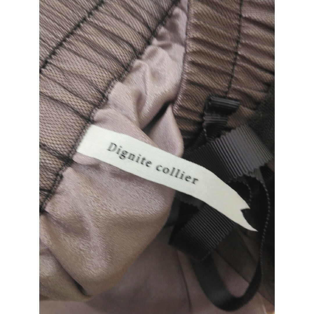 Dignite collier(ディニテコリエ)のDignite collier＊ロングチュールスカート＊ピンクベージュ レディースのスカート(ロングスカート)の商品写真