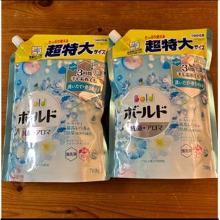 P&G - ボールド液体洗剤　爽やかフレッシュフラワーサボンの香り つめかえ用 超特大サイズ