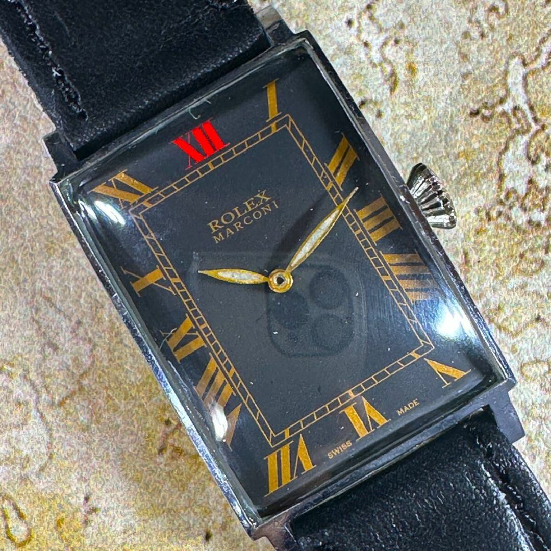 ROLEX(ロレックス)のROLEX ロレックス マルコーニ レクタンギュラー アンティーク時計 970 メンズの時計(腕時計(アナログ))の商品写真