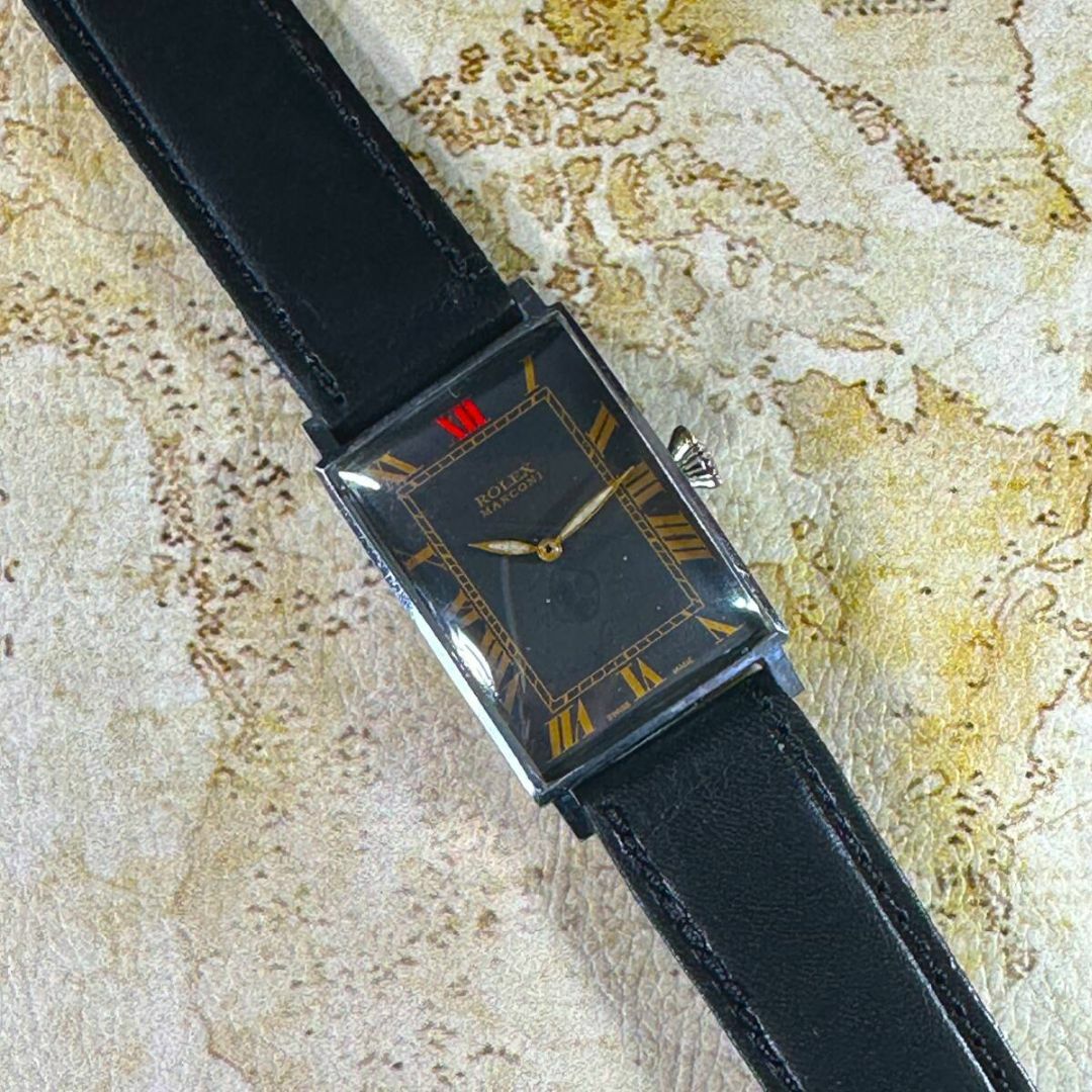 ROLEX(ロレックス)のROLEX ロレックス マルコーニ レクタンギュラー アンティーク時計 970 メンズの時計(腕時計(アナログ))の商品写真