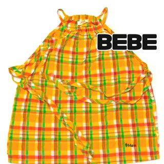 ベベ(BeBe)のBEBE エプロン チュニック(Tシャツ/カットソー)