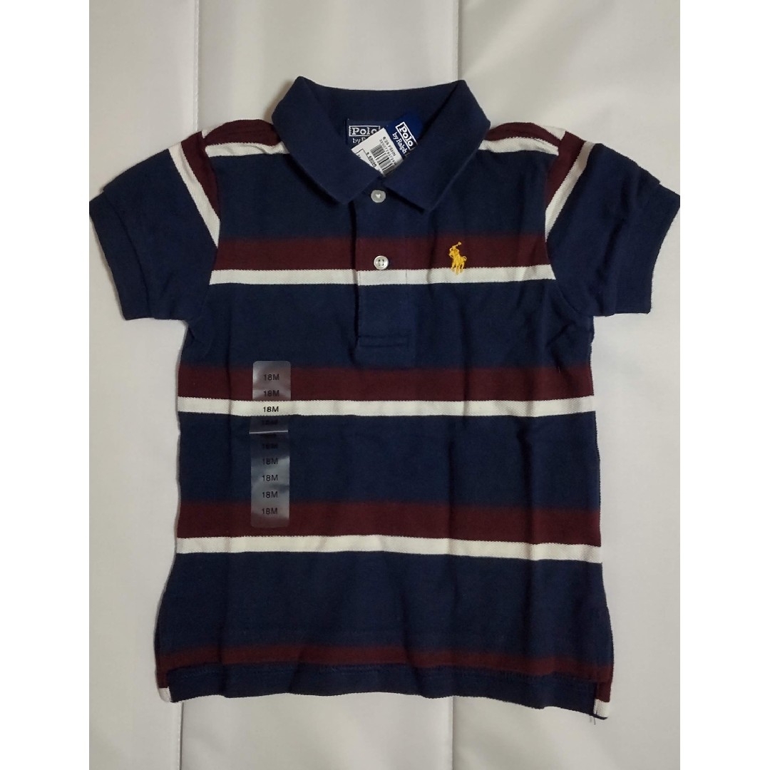 POLO RALPH LAUREN(ポロラルフローレン)のラルフローレン　半袖ポロシャツ　 baby １８Ｍ 　８０cm キッズ/ベビー/マタニティのベビー服(~85cm)(シャツ/カットソー)の商品写真