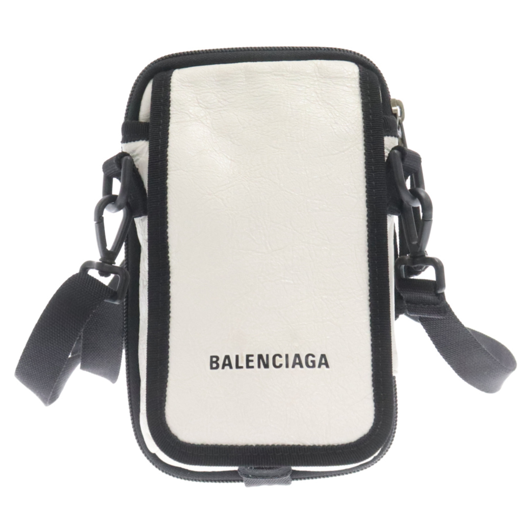 Balenciaga(バレンシアガ)のBALENCIAGA バレンシアガ 593329 クロスボディバッグ エクスプローラー ショルダーバッグ ホワイト メンズのバッグ(ショルダーバッグ)の商品写真