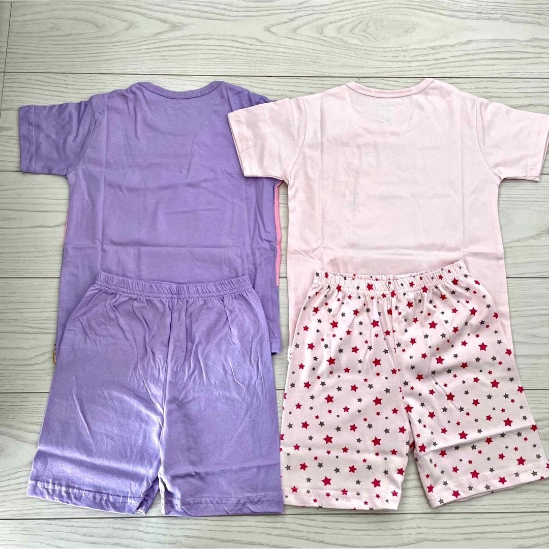 【2セット】パウパトロール　半袖　パジャマ　100 キッズ/ベビー/マタニティのキッズ服女の子用(90cm~)(パジャマ)の商品写真