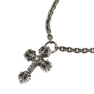 クロムハーツ(Chrome Hearts)のCHROME HEARTS クロムハーツ FILIG CROSS XS W PAPER CHAIN 24 フィリグリークロスペーパーチェーン20inch(ネックレス)