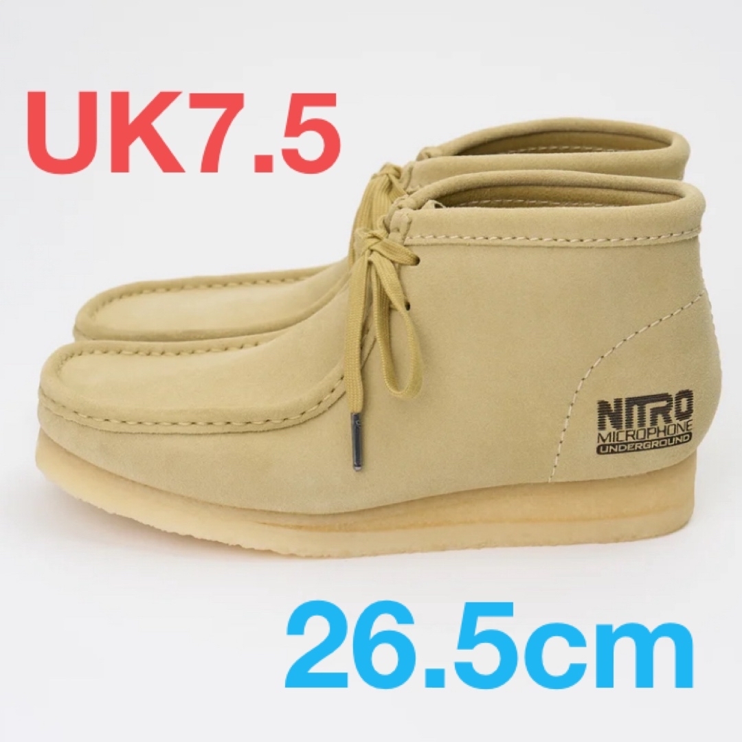 nitrow(nitraid)(ナイトロウ（ナイトレイド）)のNITRO MICROPHONE UNDERGROUND Clarks  メンズの靴/シューズ(ブーツ)の商品写真