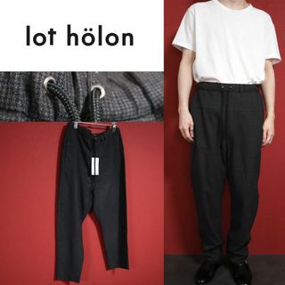 【新品未使用 / タグ付き】lot holon ロットホルン 総柄 ワイドパンツ(その他)