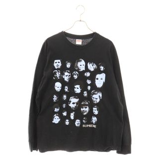 シュプリーム(Supreme)のSUPREME シュプリーム 19AW Faces L/S Tee フェイスプリント長袖Tシャツ ロンT ブラック(Tシャツ/カットソー(七分/長袖))