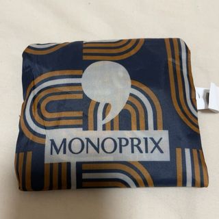 モノプリ エコバッグ MONOPRIX シックな幾何学模様　創業90年記念柄(エコバッグ)