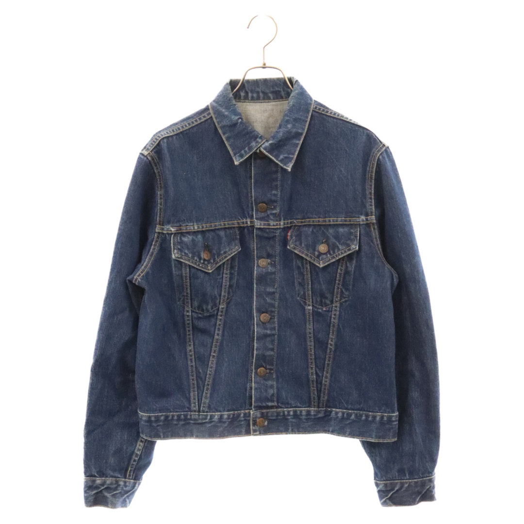 Levi's(リーバイス)のLevi's リーバイス 60S VINTAGE 557 3rd ヴィンテージ デニムトラッカージャケット ボタン裏O 均等V BIGE ギャラ無し フラップ裏同オンス インディゴ メンズのジャケット/アウター(Gジャン/デニムジャケット)の商品写真