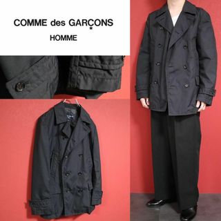 コムデギャルソン(COMME des GARCONS)の【極美品】コムデギャルソン オム 07AW ナイロン オーバーサイズ ピーコート(ピーコート)