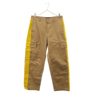 ヴァレンティノ(VALENTINO)のVALENTINO ヴァレンチノ contrast stripe cargo trousers コントラストストライプ カーゴパンツ 切替 ベージュ/イエロー VREA95669(その他)