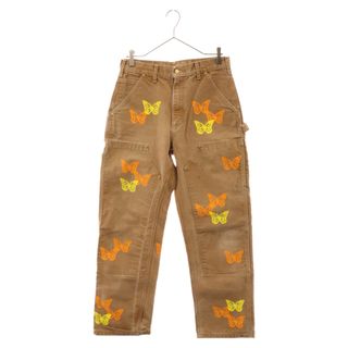 About Dreams アバウトドリームズ Butterfly Double Knee Pants  バタフライペインタープリント カーペンターパンツ ダブルニー ベージュ(その他)