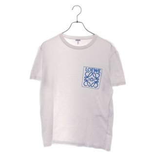 LOEWE - LOEWE ロエベ ANAGRAM T-SHIRT 1725300 アナグラムプリント半袖Tシャツ ホワイト