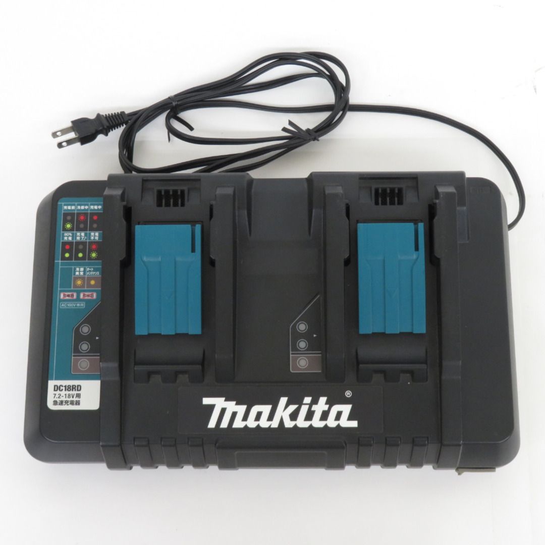 Makita - makita マキタ 7.2~18V Ni-MH&Li-ion対応 2口急速充電器 Makita - makita マキタ 7.2~18V Ni-MH&Li-ion対応 2口急速充電器