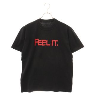 サカイ(sacai)のSacai サカイ 21SS ERIC HAZE FEEL IT T-SHIRT エリックヘイズ レタリングプリント半袖Tシャツ ブラック 21-0306S(Tシャツ/カットソー(半袖/袖なし))