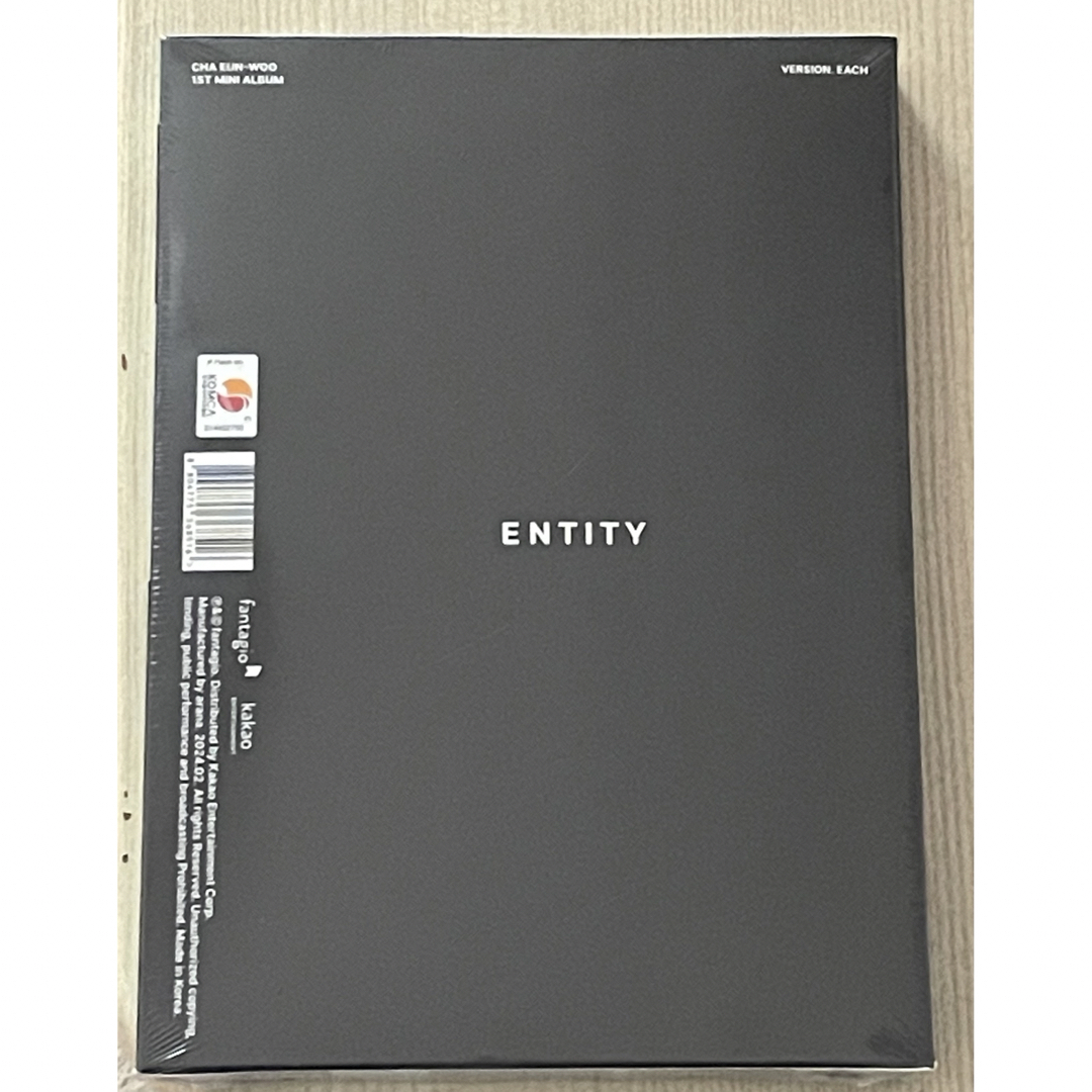 ASTRO(アストロ)のASTRO チャウヌ ENTITY EACH 新品未開封 エンタメ/ホビーのCD(K-POP/アジア)の商品写真