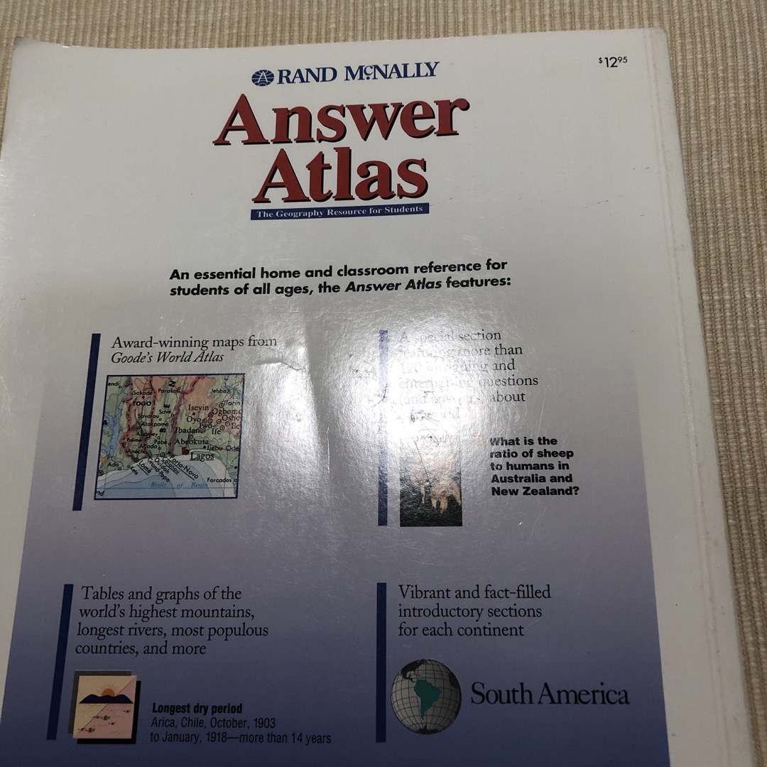 Answer Atlas エンタメ/ホビーの本(地図/旅行ガイド)の商品写真