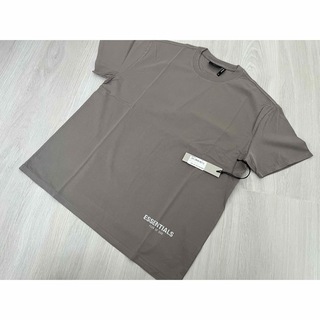 【新品 Mサイズ】fog essentials グレー 茶色 半袖 teeシャツ