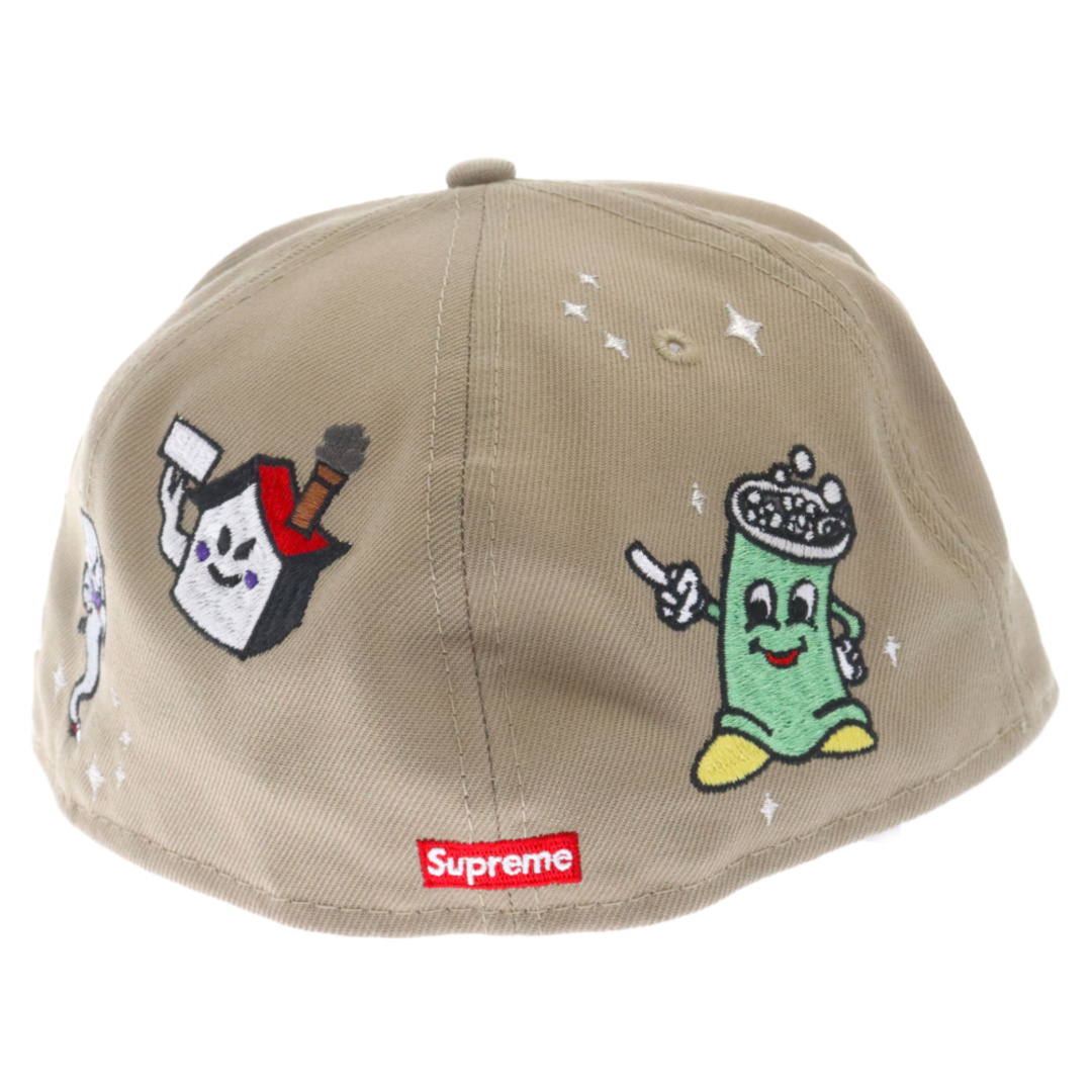 Supreme(シュプリーム)のSUPREME シュプリーム ×NEW ERA 22SS Characters S Logo New Era ニューエラ キャラクターパッチ S ロゴ ベースボールキャップ ブラウン メンズの帽子(キャップ)の商品写真