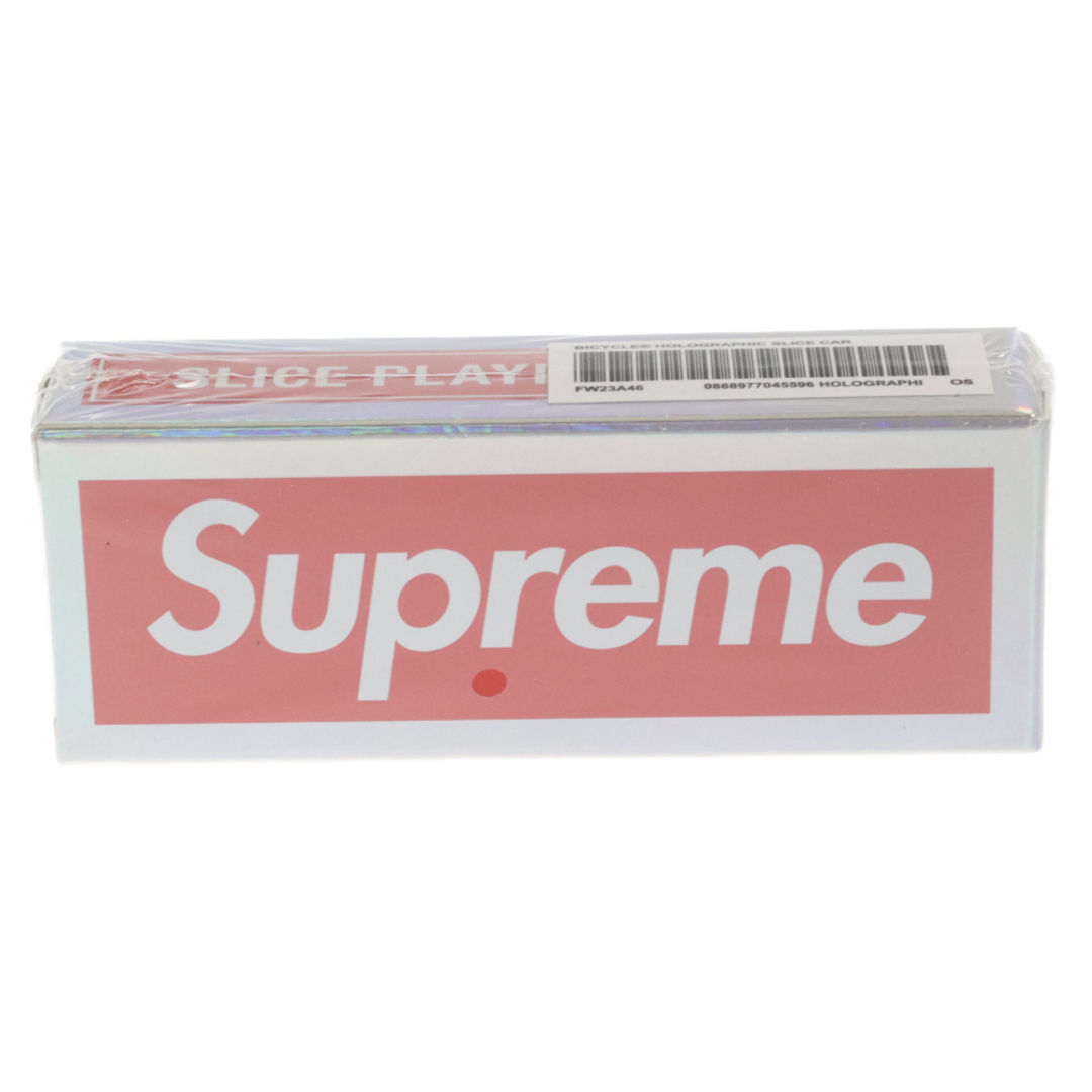 Supreme(シュプリーム)のSUPREME シュプリーム 23AW Bicycle Holographic Slice Cards バイスクル ホログラフィック スライス カード シルバー メンズのアクセサリー(その他)の商品写真