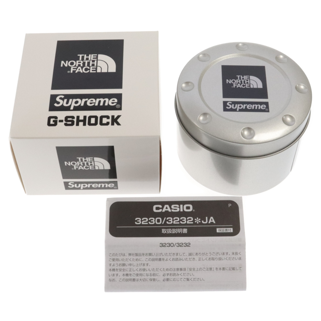 Supreme(シュプリーム)のSUPREME シュプリーム ×CASIO×THE NORTH FACE 22AW Times Square G-Shock Watch カシオ ノースフェイス 腕時計 ウォッチ NN32247I ブラック メンズの時計(腕時計(アナログ))の商品写真