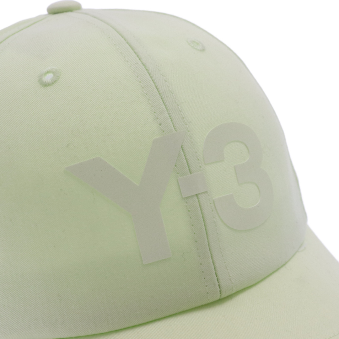 Y-3(ワイスリー)のY-3 ワイスリー LOGO CAP ロゴデザイン 6パネルキャップ 帽子 グリーン HD3310 メンズの帽子(キャップ)の商品写真