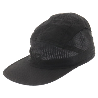 Y-3 ワイスリー VENTILATION CAP ロゴデザイン ナイロン キャンプキャップ 帽子 ブラック GT6387
