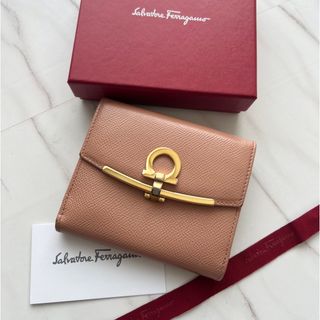 サルヴァトーレフェラガモ(Salvatore Ferragamo)の349 美品 Ferragamo サルヴァトーレフェラガモ 2つ折り財布(財布)