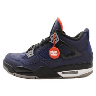 ナイキ(NIKE)のNIKE ナイキ AIR JORDAN 4 RETRO WNTR LOYAL BLUE エアジョーダン4 ウィンター ロイヤルブルー ハイカットスニーカーシューズ ネイビー US9.5 CQ9597-401(スニーカー)