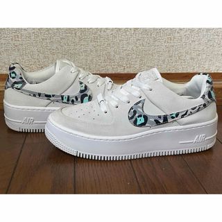 ナイキ(NIKE)のNIKE AIR FORCE 1 SAGE LOW"LEOPARD"23.5cm(スニーカー)