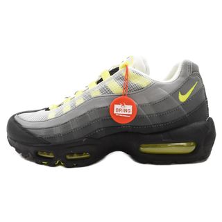 ナイキ(NIKE)のNIKE ナイキ AIR MAX 95 OG NEON YELLOW CT1689‐001 エアマックス95 ローカットスニーカー イエローグラデ US8.5/26.5cm グレー/イエロー(スニーカー)