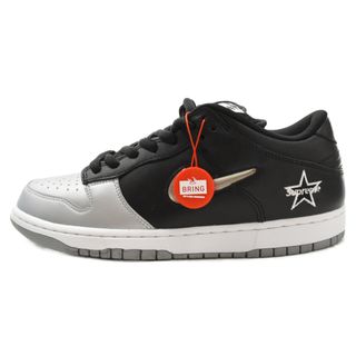 ナイキ(NIKE)のNIKE SB ナイキエスビー ×SUPREME DUNK LOW OG QS CK3480-001 シュプリーム ダンクロー ローカットスニーカー US10/28cm ブラック/シルバー(スニーカー)