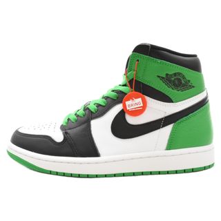 ナイキ(NIKE)のNIKE ナイキ AIR JORDAN1 Retro High OG Celtics エアジョーダン1 レトロ ハイ OG セルティックス ハイカットスニーカー ホワイト/グリーン US9/ 27cm DZ5485-031(スニーカー)