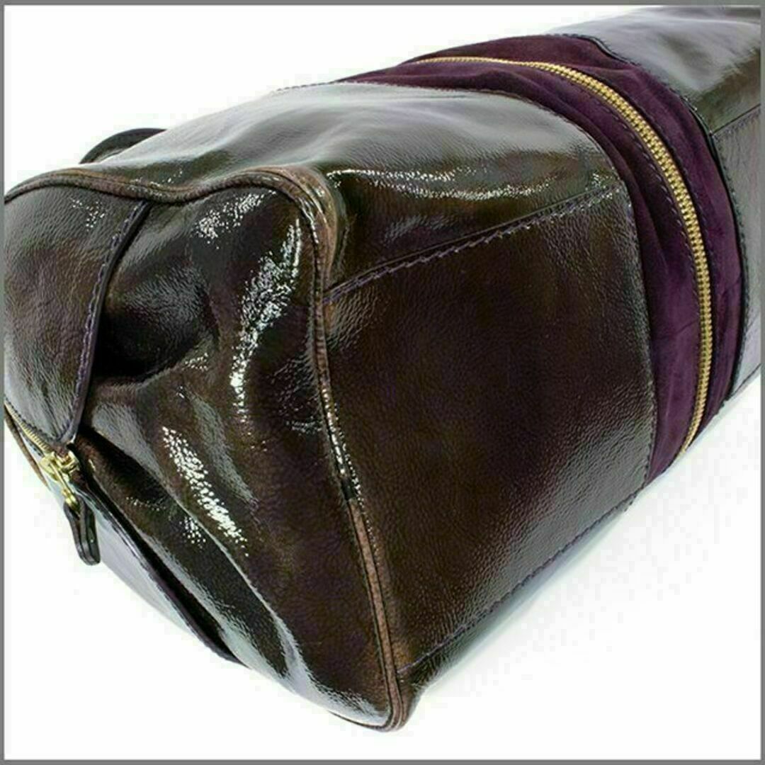JIMMY CHOO(ジミーチュウ)の【全額返金保証・送料無料】ジミーチュウのハンドバッグ・正規品・希少デザイン レディースのバッグ(ハンドバッグ)の商品写真