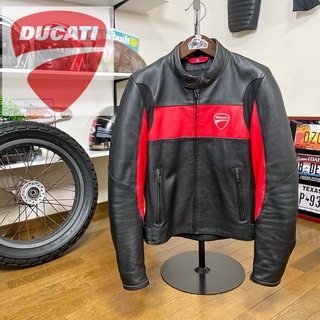 ドゥカティ(Ducati)の☆DUCATI by REVIT レザージャケット ブラック/S(装備/装具)