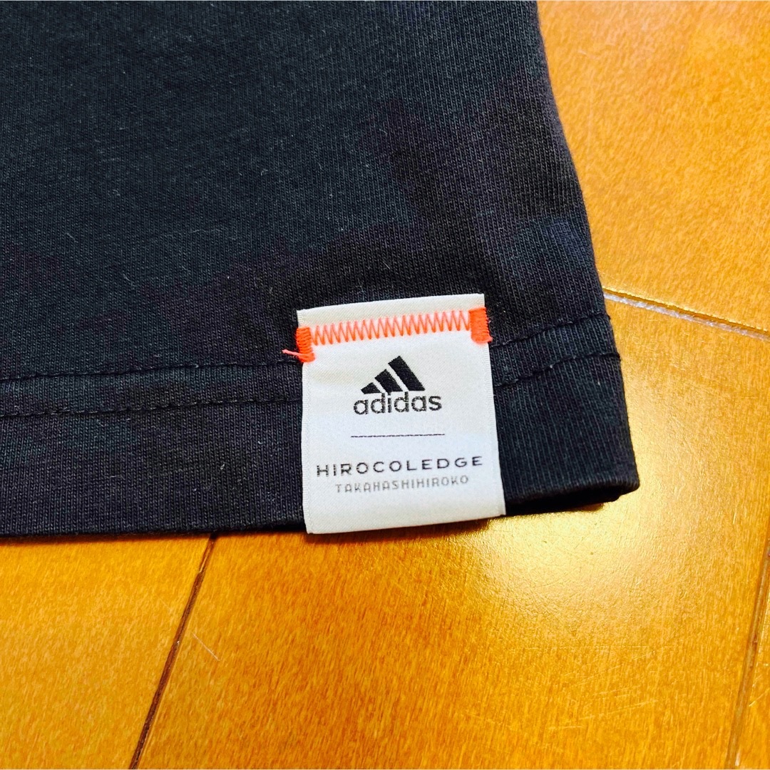 adidas(アディダス)のadidas HIROCOLEDGE Tシャツ 黒 メンズのトップス(Tシャツ/カットソー(半袖/袖なし))の商品写真