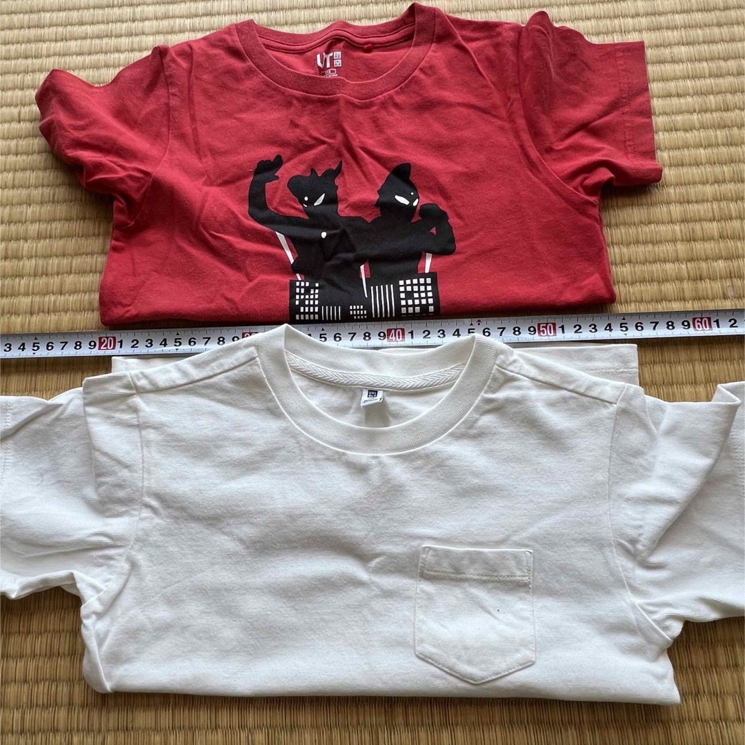 UNIQLO(ユニクロ)の110セット キッズ/ベビー/マタニティのキッズ服男の子用(90cm~)(Tシャツ/カットソー)の商品写真